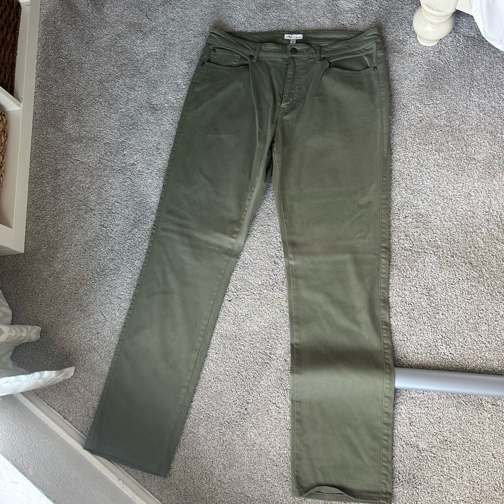 Peter Millar olive green pants